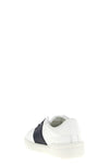 open leather sneakers