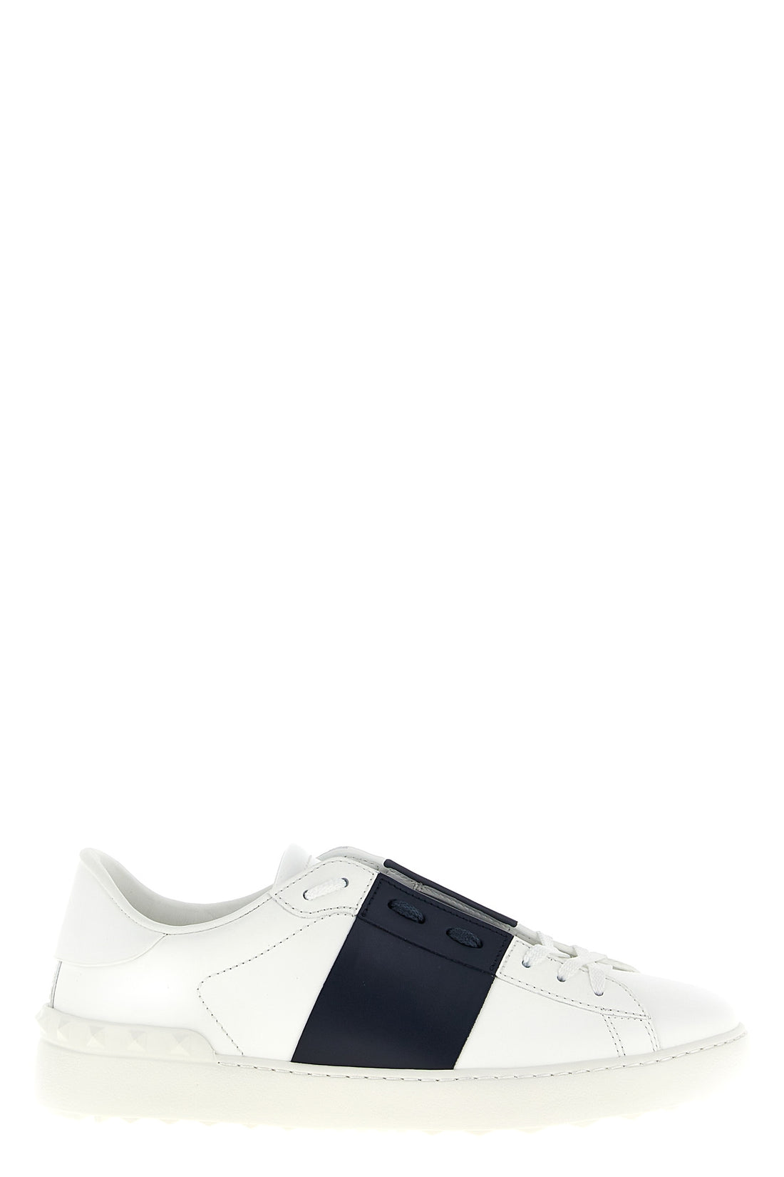 VALENTINO GARAVANI 39.5 open leather sneakers