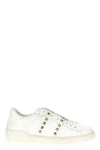 rockstud untitled leather sneakers