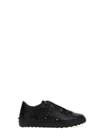 rockstud untitled leather sneakers