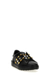rockstud untitled leather sneakers