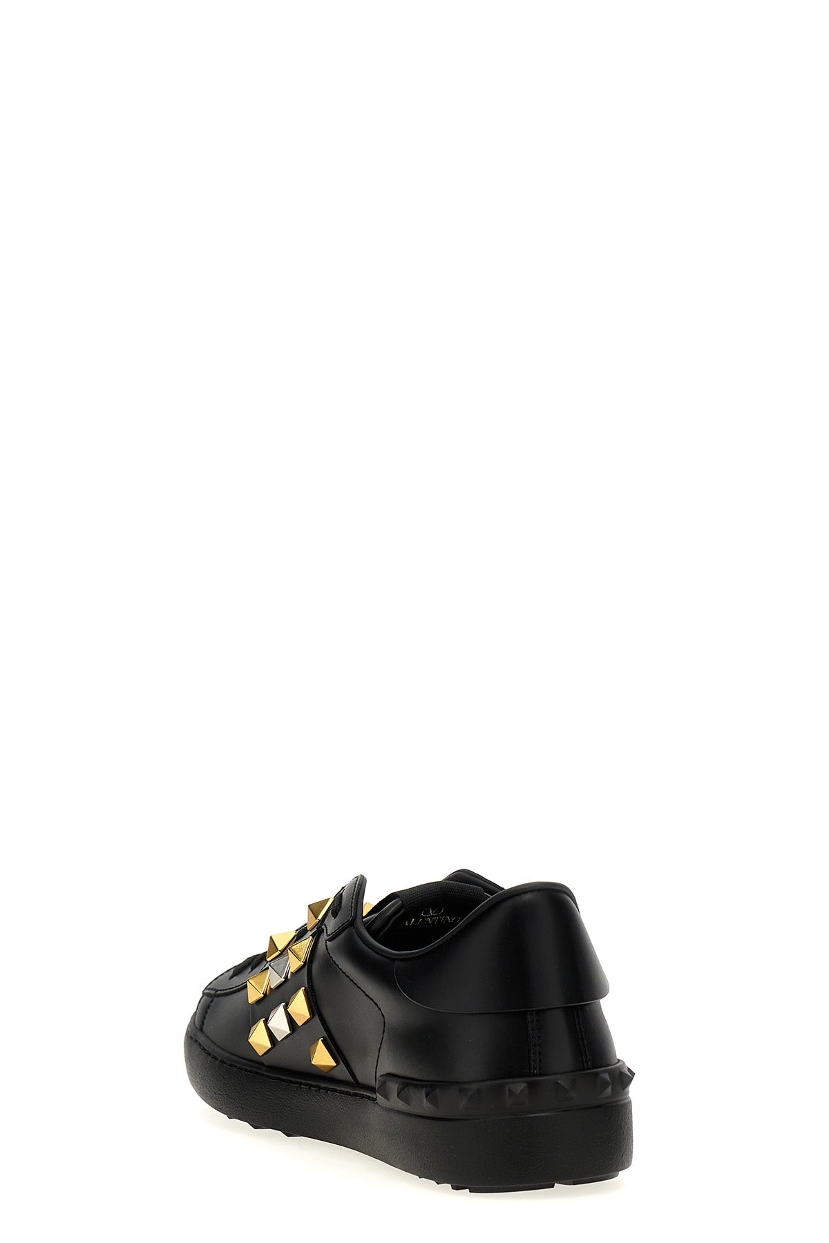 rockstud untitled leather sneakers