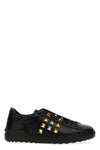 rockstud untitled leather sneakers