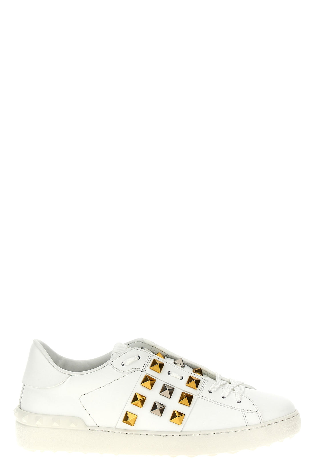 VALENTINO GARAVANI 40 rockstud untitled leather sneakers