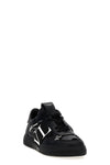 vl7n sneakers in hammered calf leather