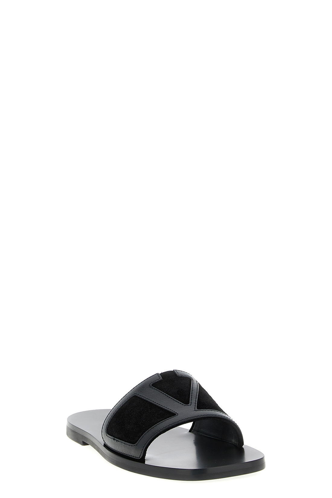 VALENTINO GARAVANI 41 viva superstar nappa and suede slides
