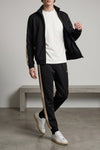 royco napped calf leather sneakers