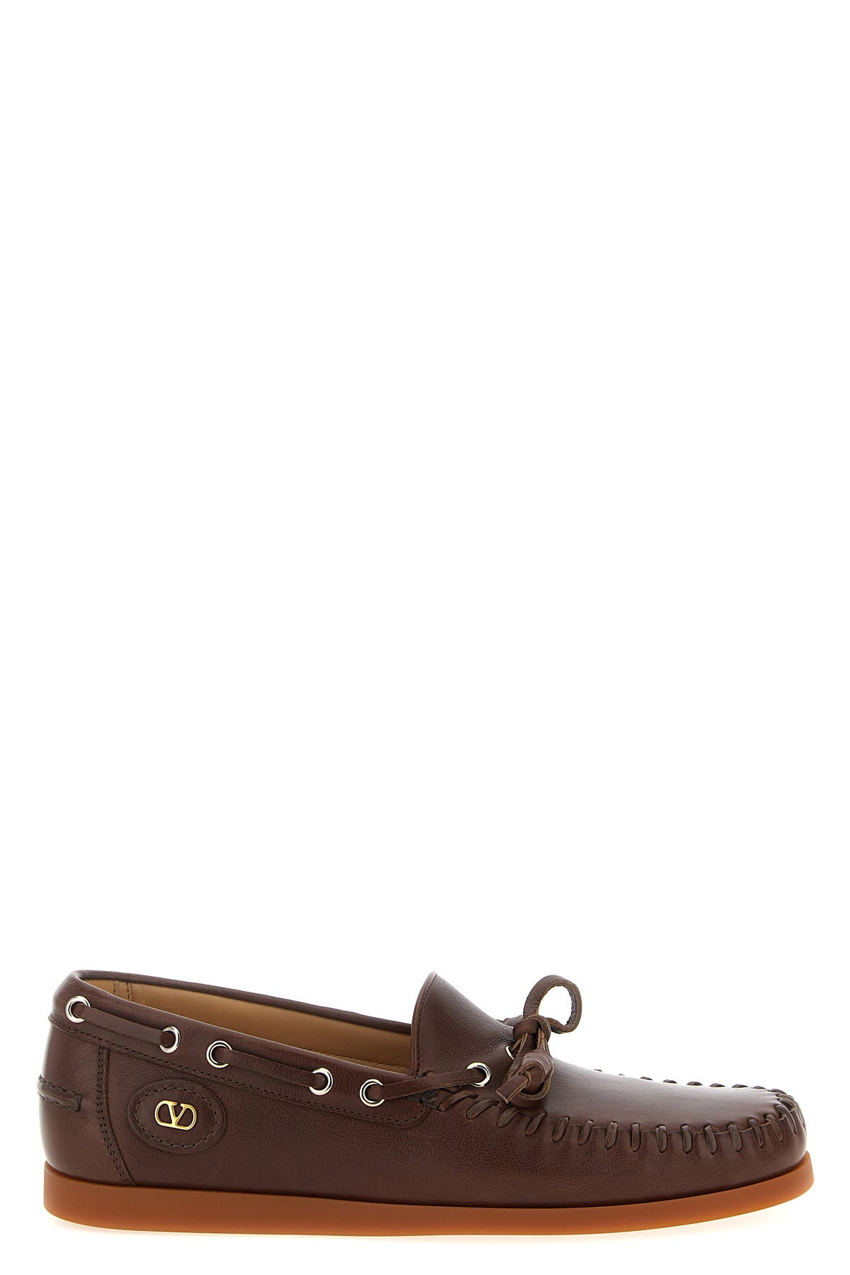 palm avenue buffalo leather boat shoe