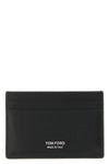 t-line leather card holder