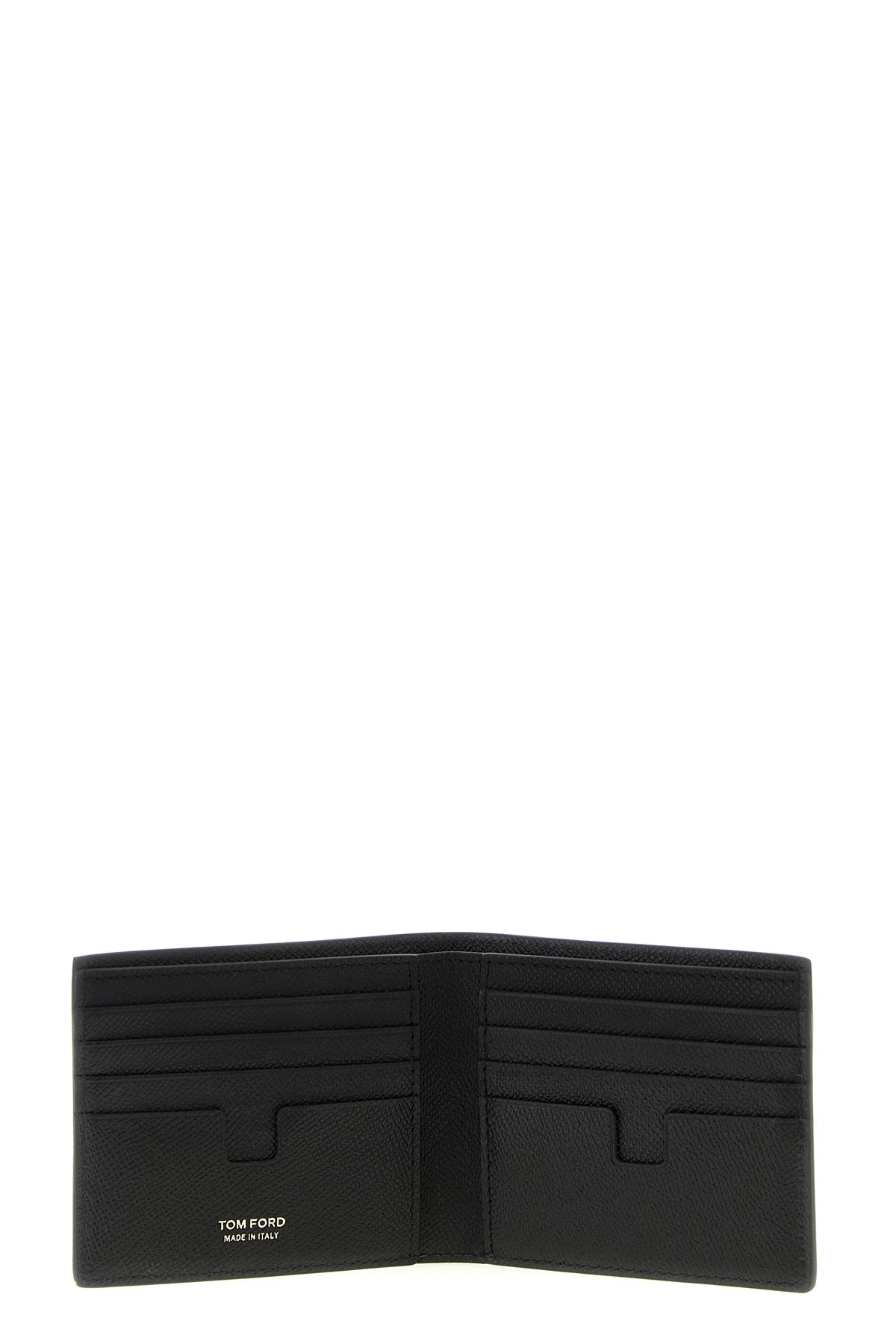 bifold wallet in small-grain leather