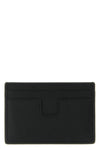 small grain leather card holder