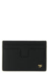 small grain leather card holder