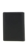 foldable small-grain leather cardholder
