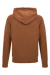 wool blend hooded sweater