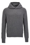 wool blend hooded sweater