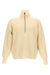 high neck wool sweater