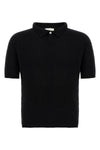 bouclé cotton polo shirt