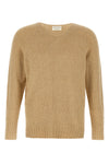 bouclé cotton blend sweater