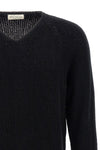 bouclé cotton blend sweater