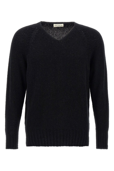 bouclé cotton blend sweater
