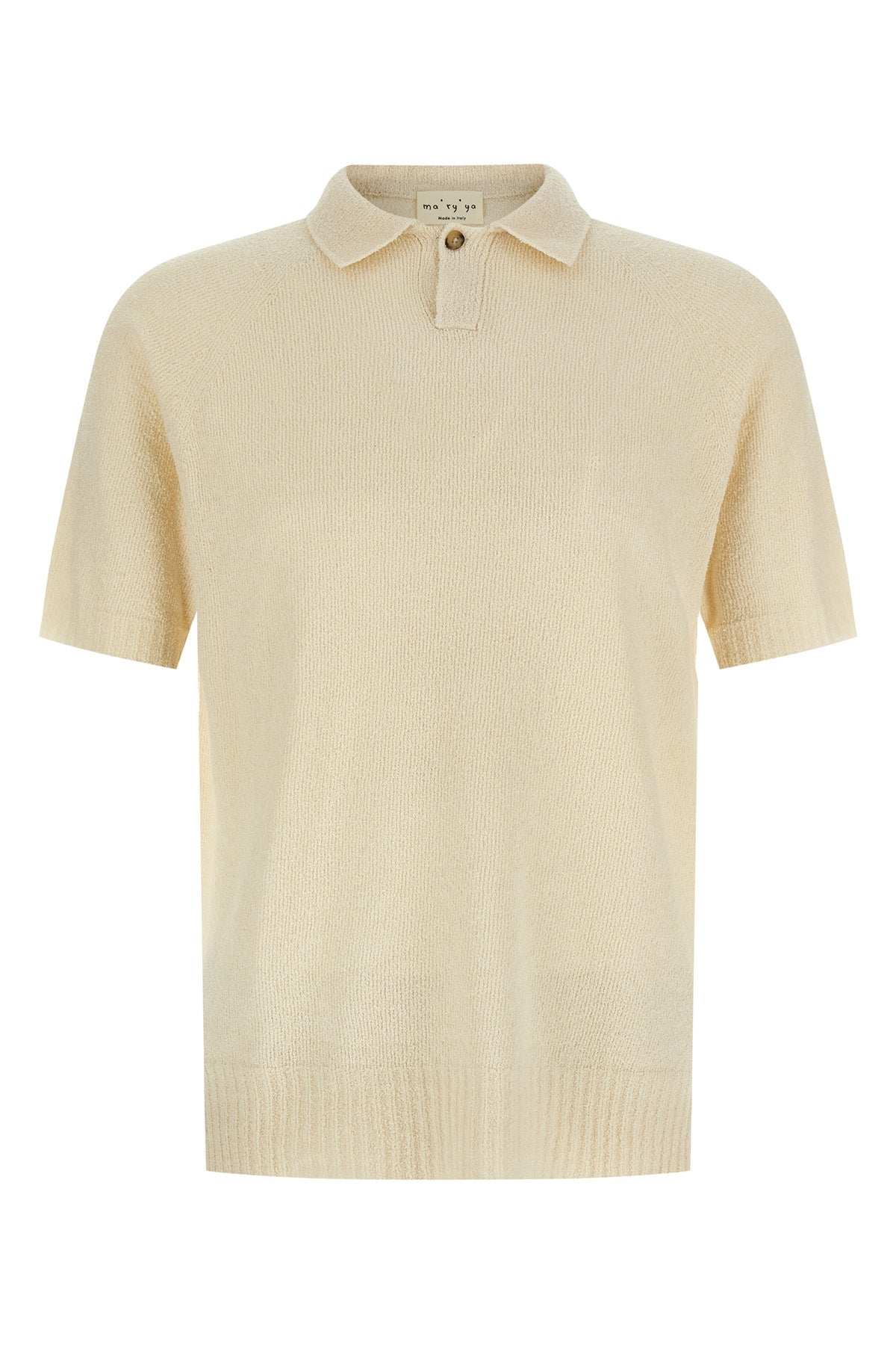 polo shirt in cotton blend