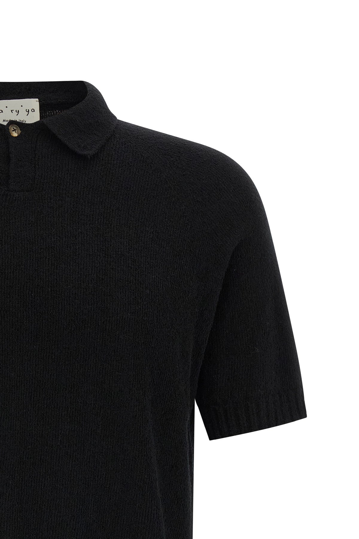 polo shirt in cotton blend