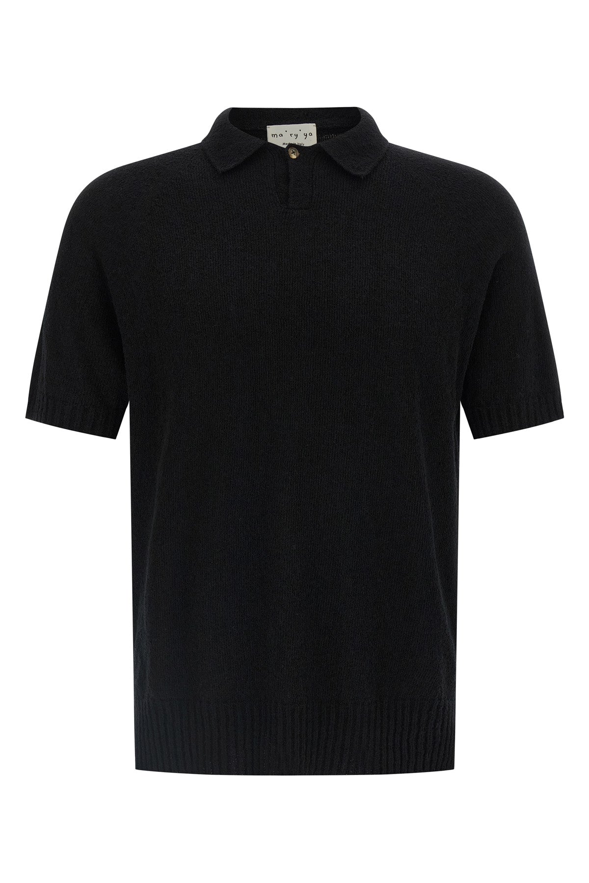 polo shirt in cotton blend