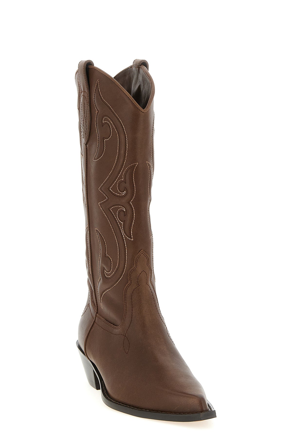 yuma boots in napped calfskin leather