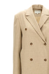zeno double-breasted wool blend coat