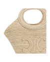 Braided Panier in Raffia Handbag