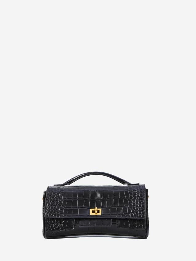 bel air small clutch with shoulder strap