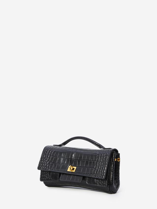 bel air small clutch with shoulder strap
