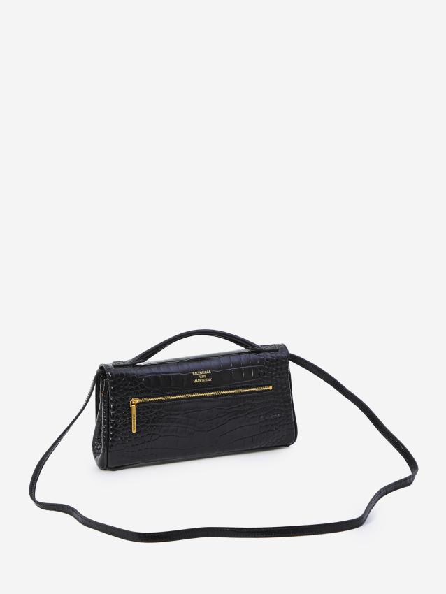 Balenciaga bel air small clutch with shoulder strap