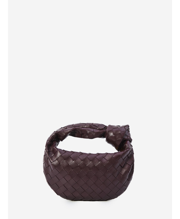 mini jodie bag in dark barolo