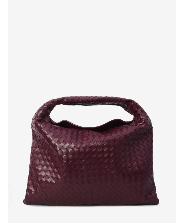 Bottega veneta burgundy large hop bag