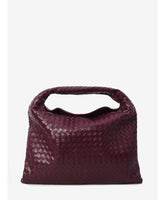 Bottega veneta burgundy large hop bag