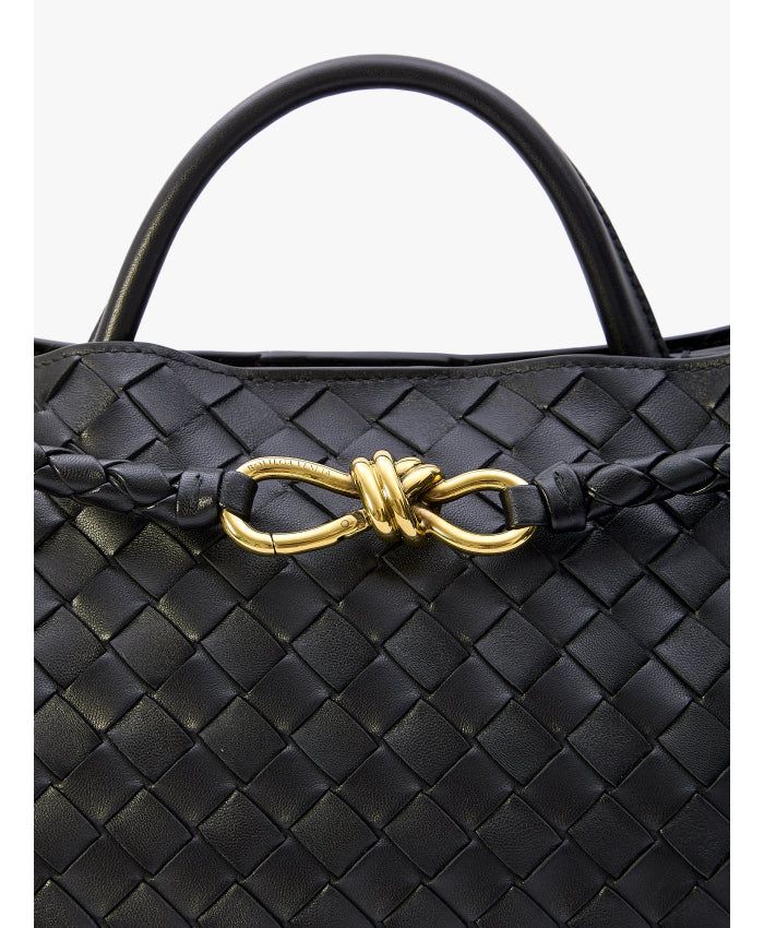 Bottega veneta black andiamo medium bag