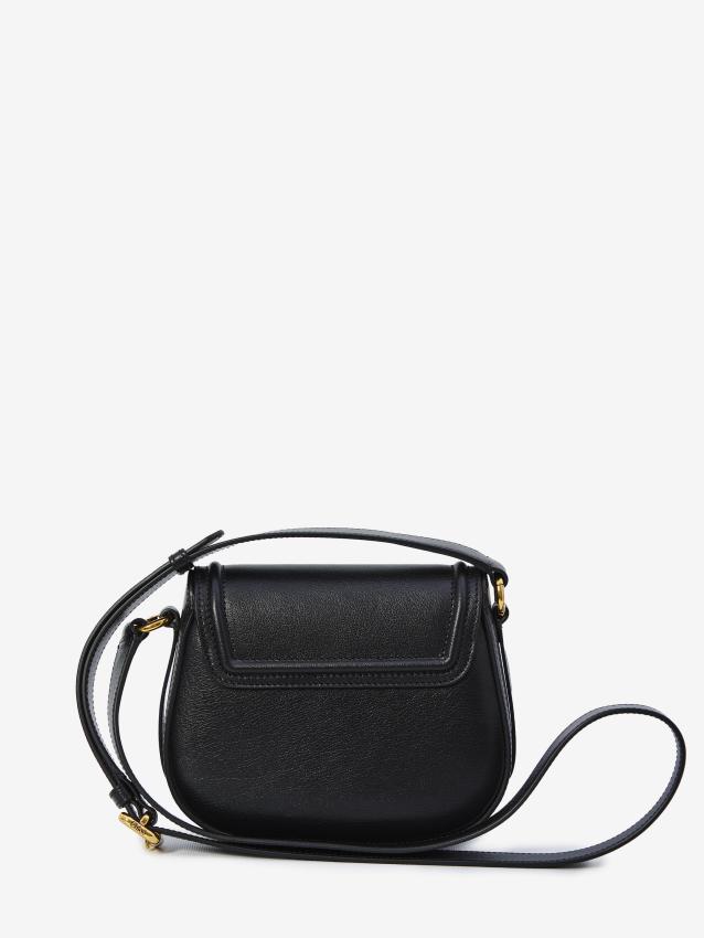 【CHLOE】HORSE MEDAL BAG●CH25AS791O37001 Chloé Horse Medal Crossbody Bag In Canvas & Grained Leather