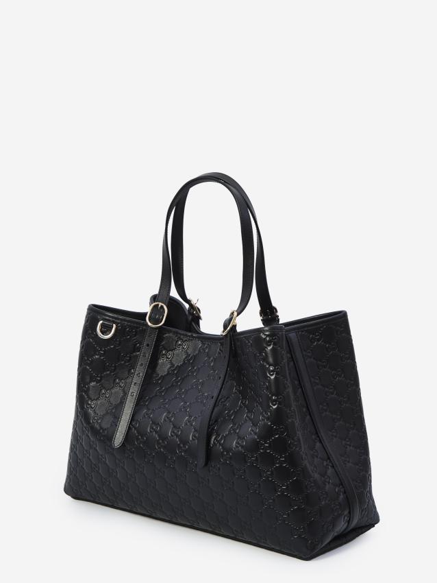 gg emblem large shopping bag