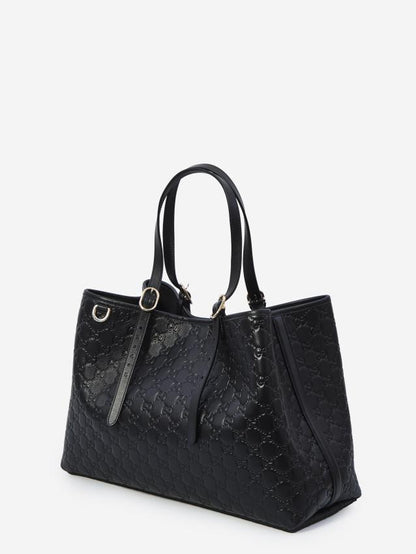 gg emblem large shopping bag