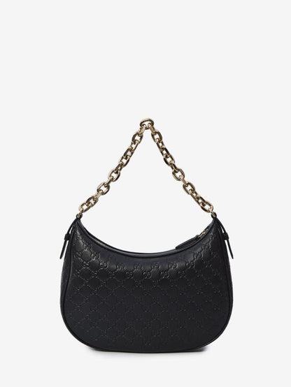 gg emblem large shoulder bag