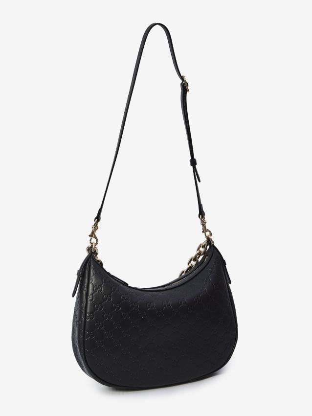 Gucci gg emblem large shoulder bag