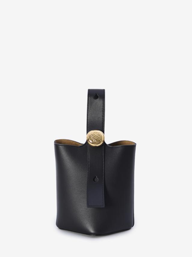 Loewe mini pebble bucket bag
