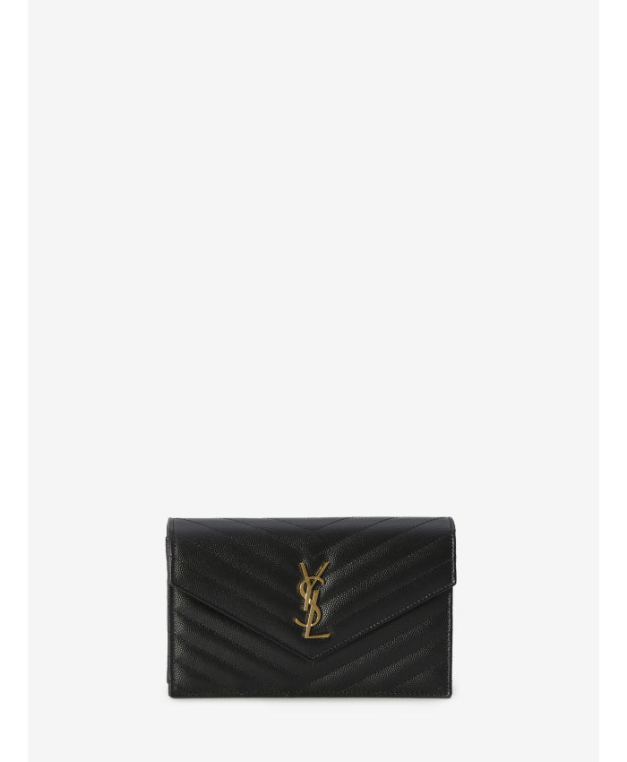 Saint laurent envelope cassandre chain wallet