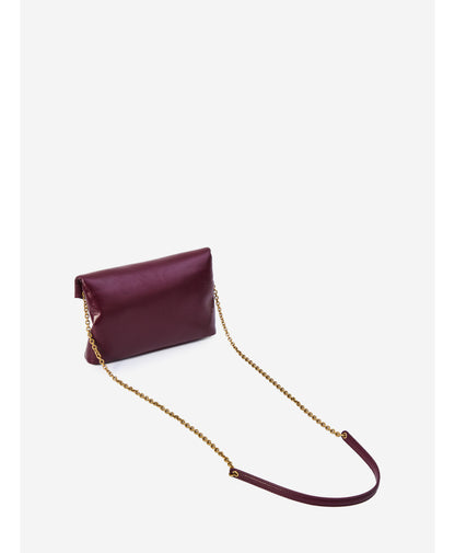 Saint laurent cassandre pouch with chain
