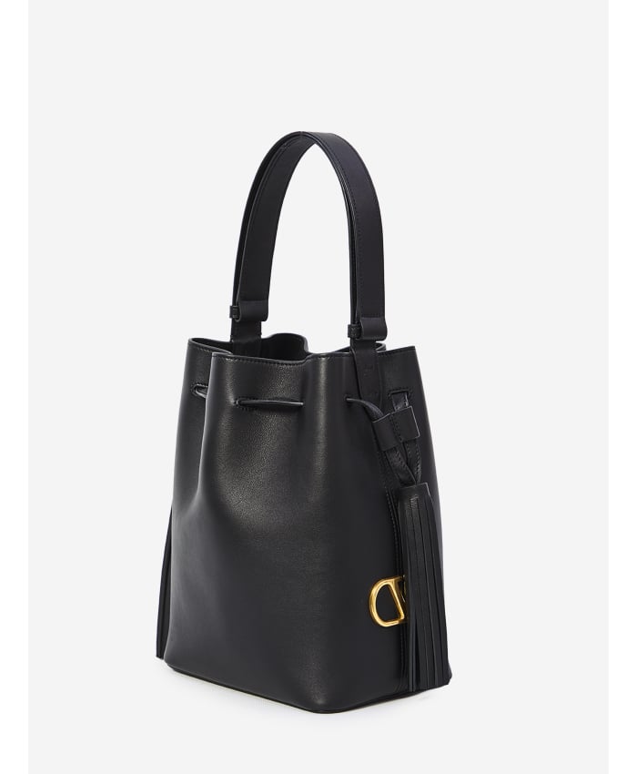 drawstring bucket bag
