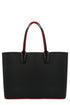 CHRISTIAN LOUBOUTIN Cabata Large Black Leather Tote