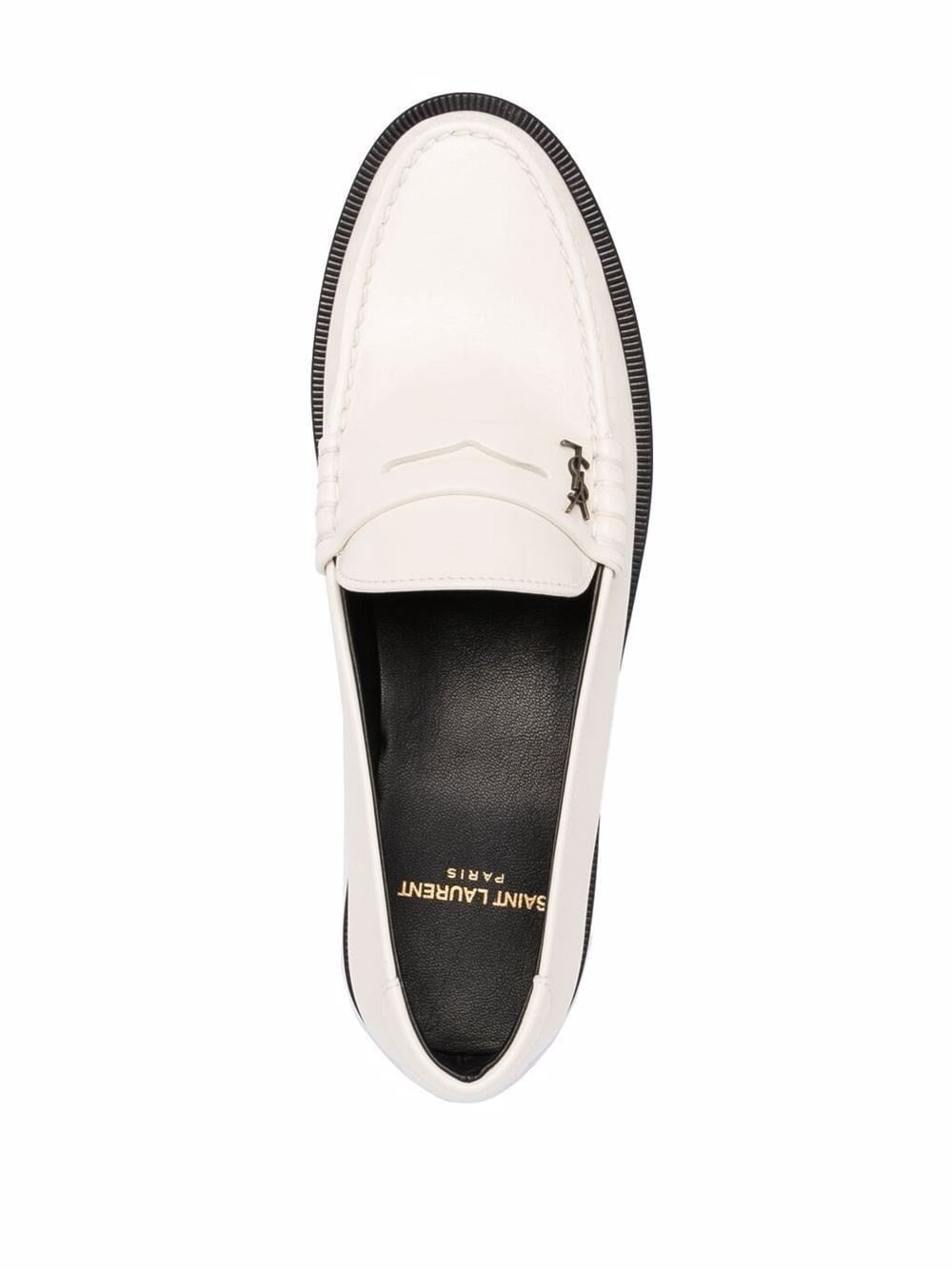 le loafer penny slippers in smooth leather