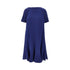 EMPORIO ARMANI 40 tecno cady dress with stitched pleats