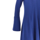 EMPORIO ARMANI 38 crepe jersey flared dress